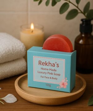 Rekha’s Home made rose soap